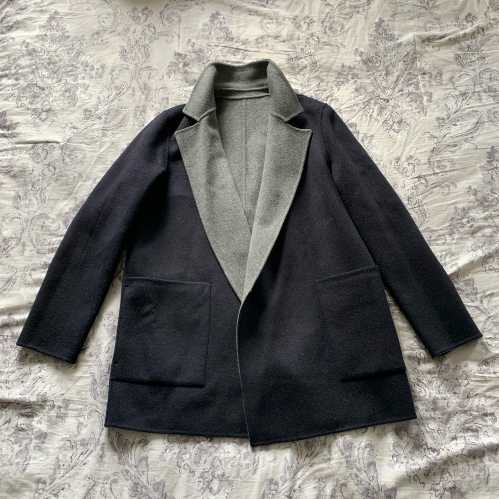 NWT Theory winsome reversible coat 🧥